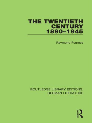 cover image of The Twentieth Century 1890-1945